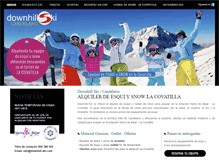 Tablet Screenshot of downhill-ski.com